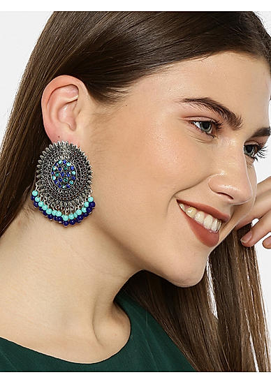 FIDA Copper Stud Earrings for Women