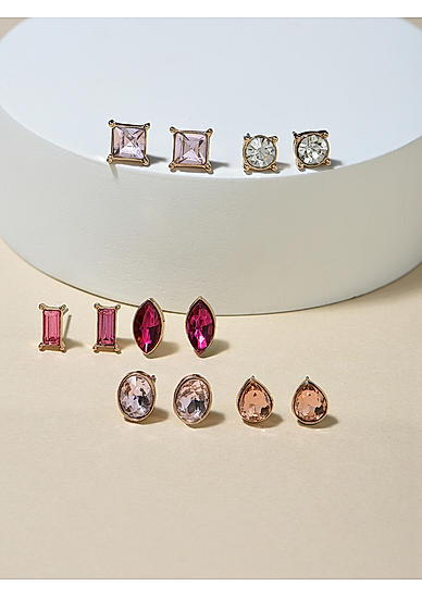 Colored Stone & Cubic Zirconia Earrings – The Crimson Store