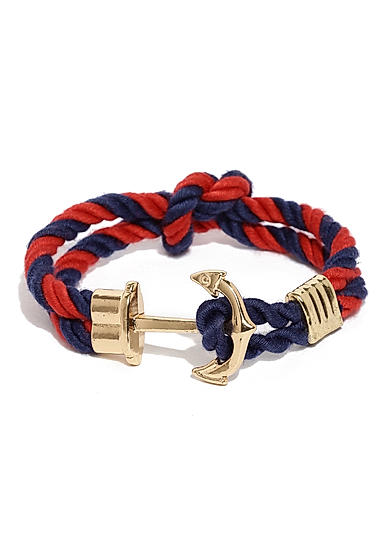 Multicolor Anchor Bracelet