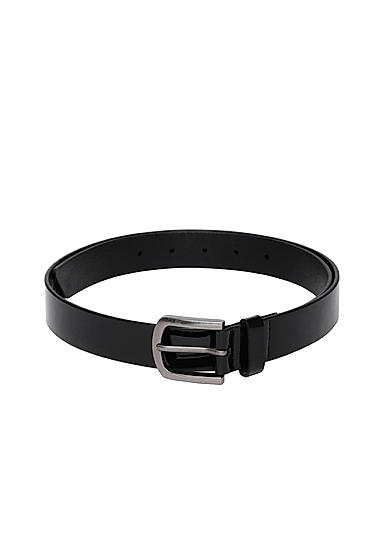 Black Leather Belt For Men