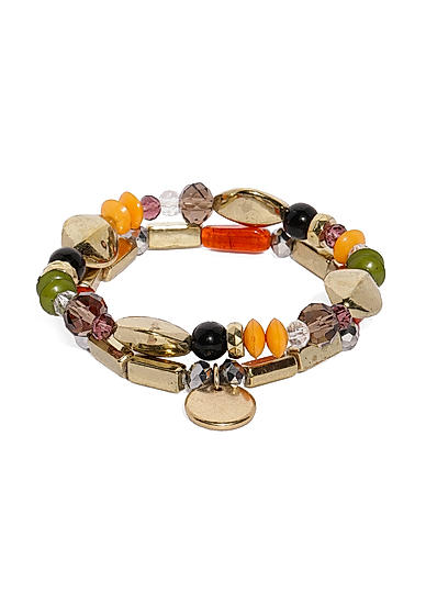Multicolored Elastic Bracelet For Women