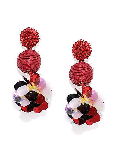 Multicolored Contemporary Drop Earring For Women