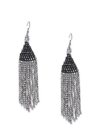 Silver-Toned Contemporary Drop For Women