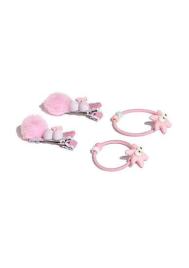 Set Of 4 Hair Accessories For Girls