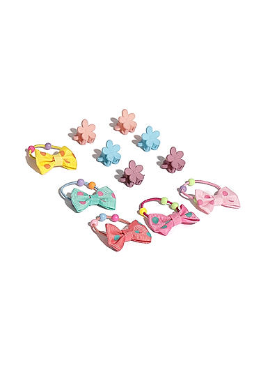Set Of 11 Hair Accessories For Girls