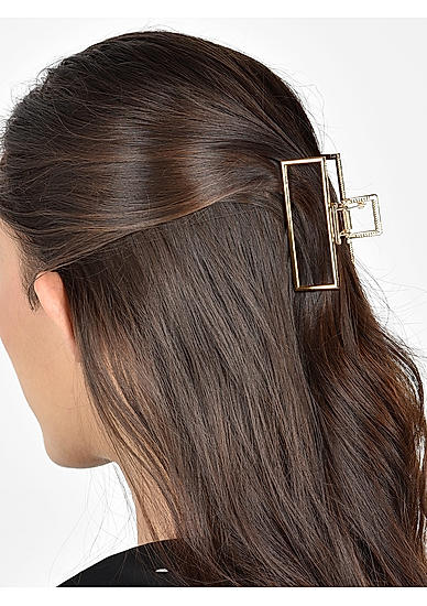 Toniq Gold Classic Hair Claw For Women