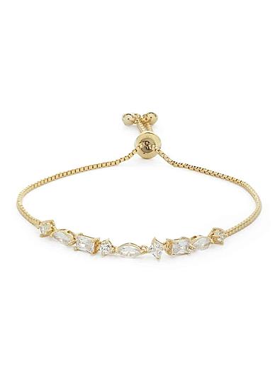 Gold-Toned Charm Bracelet