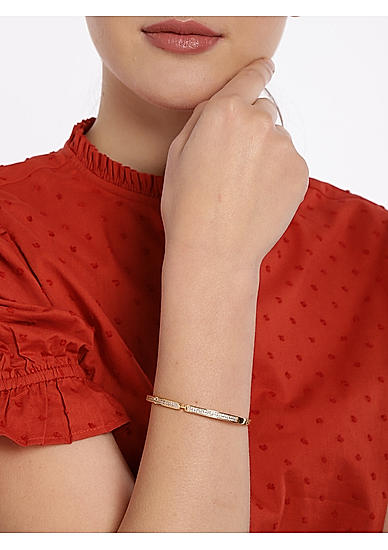 Gold-Toned Cuff Bracelet