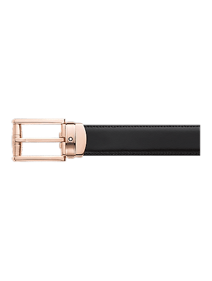 Classic Line 30 mmPVD red gold coated Pin Buckle
