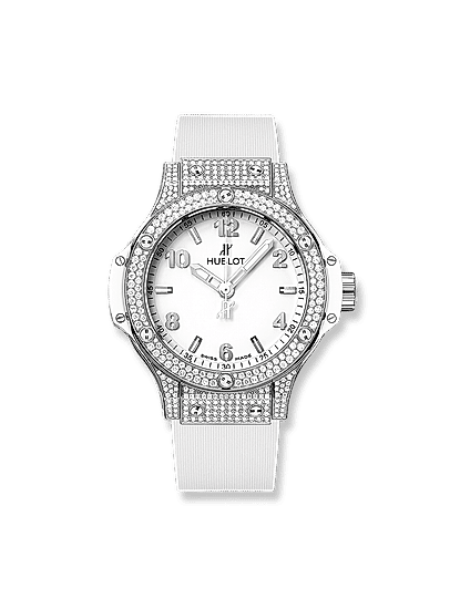 Big Bang Steel White Pave
