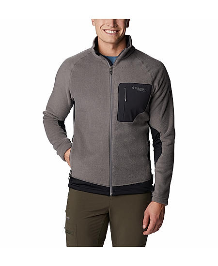 Buy Columbia Grey Titan Pass 2.0 II Fleece Jackets For Men Online at Adventuras 489006