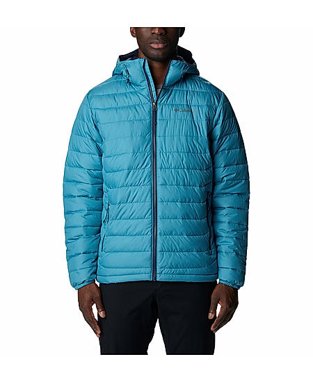 Buy Columbia Blue Powder Lite Hooded Jacket for Men Online at Adventuras 517251