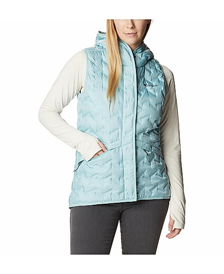 Buy Columbia Women Green Delta Ridge Hooded Vest Online at Adventuras 518296