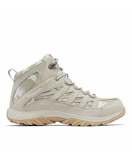 Columbia Men Grey CRESTWOOD MID Water Resistant Shoes