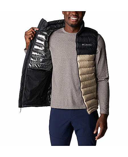 Columbia Men Brown Powder Lite Vest
