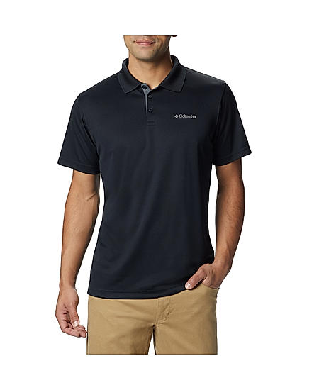 Columbia Men Black Utilizer Polo