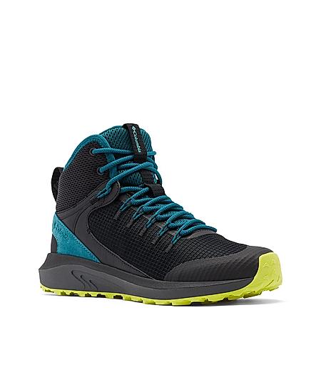 Columbia Women Black TRAILSTORM MID Water Resistant Shoes