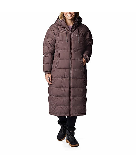 Columbia Women Brown Pike Lake II Long Jacket
