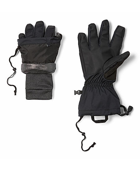 Columbia Women Black Bugaboo Interchange Gloves