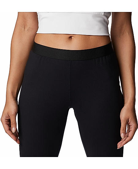 Columbia Women Black Heavyweight II Tight Thermal Wear (Anti-odor Baselayer)
