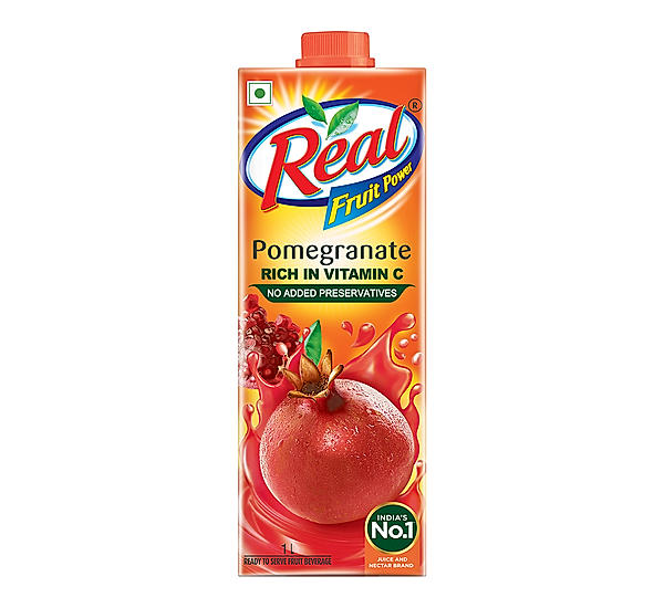 Buy Real Fruit Power Pomegranate Juice 1Ltr Rich in Vitamin C Dabur Shop