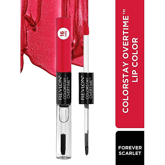 Revlon Colorstay OverTime LipColor - (Forever Scarlett ,4ml)