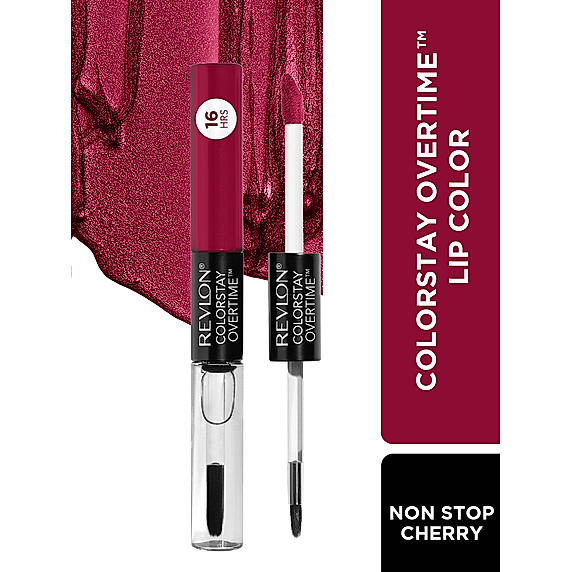 Revlon Colorstay OverTime LipColor - (Non stop cherry ,4ml)