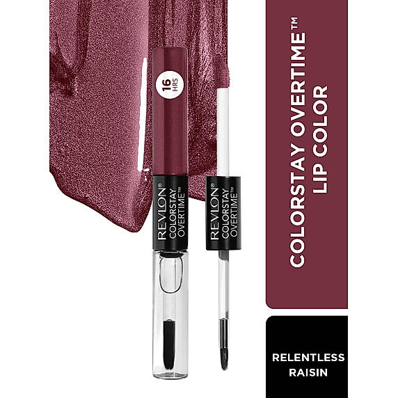 Revlon Colorstay OverTime LipColor - (Relentless Raisin  ,4ml)