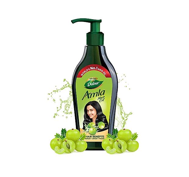 Dabur Amla Hair Oil Dispenser Pack - 550ml