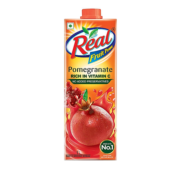 Real Fruit Power Pomegranate Juice - 1L