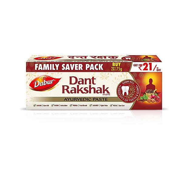 Dabur Dant Rakshak - 350g (175g x 2 )