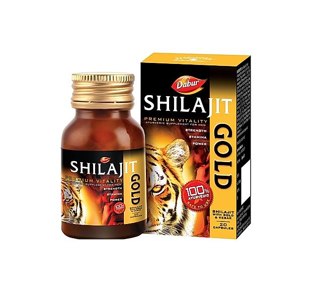 Dabur Shilajit Gold 20 Capsules