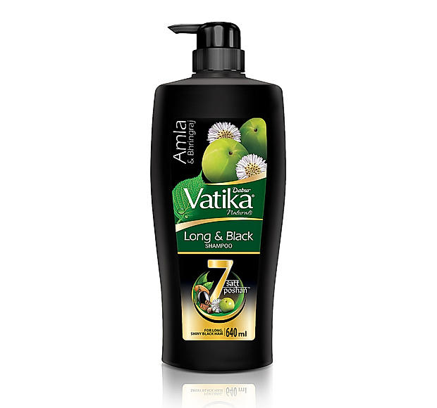 Vatika Long & Black Shampoo 640ml 
