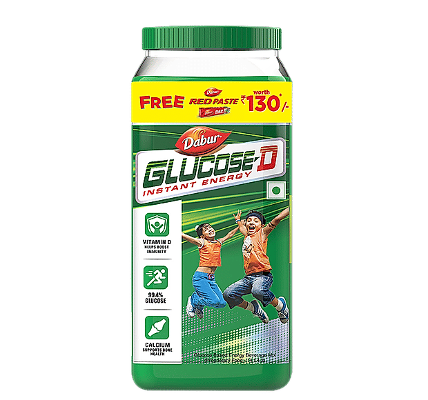 Dabur Glucose D Instant Energy Glucose - 1kg (200g Free)