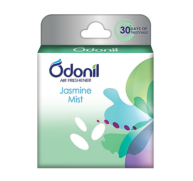 Odonil Bathroom Air Freshner Blocks Jasmine Mist - 48g