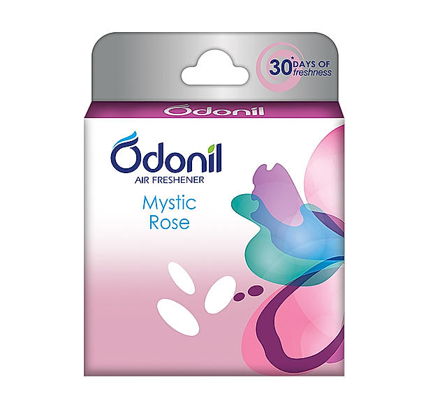Odonil Bathroom Air Freshner Blocks Mystic Rose - 48g