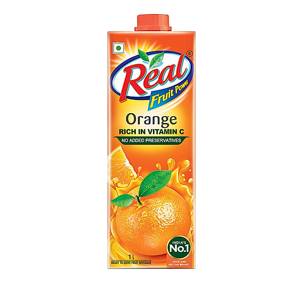 Real Fruit Power Orange Juice - 1L