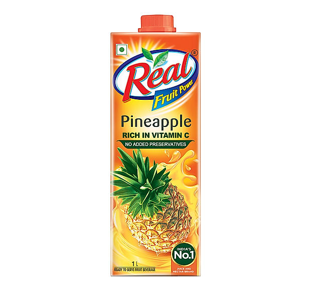 Real Fruit Power Pineapple Juice - 1L