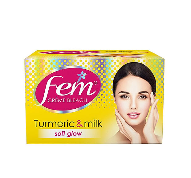 Fem Fairness Creme Bleach Turmeric & Milk -24g