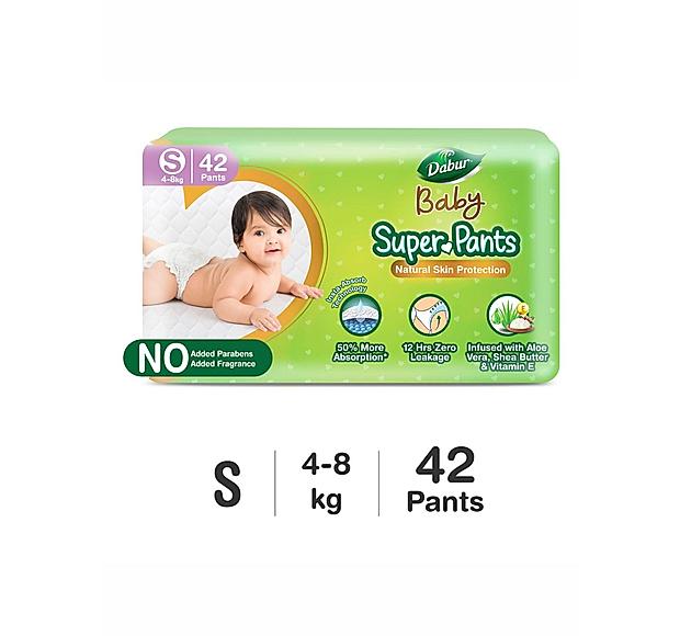 Dabur Baby Super Pants - Small (Pack of 42)