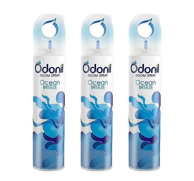 Pack of 3 Odonil Room Freshener Sprays