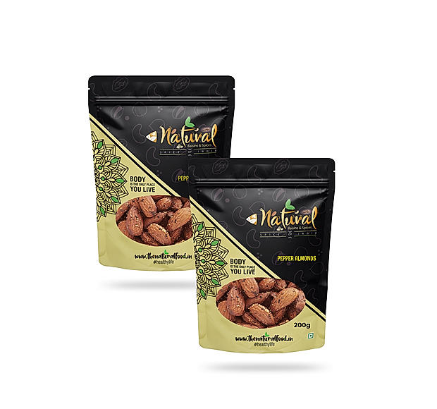 Almond Pepper Flavour (200 gm X 2 Combo Pack)