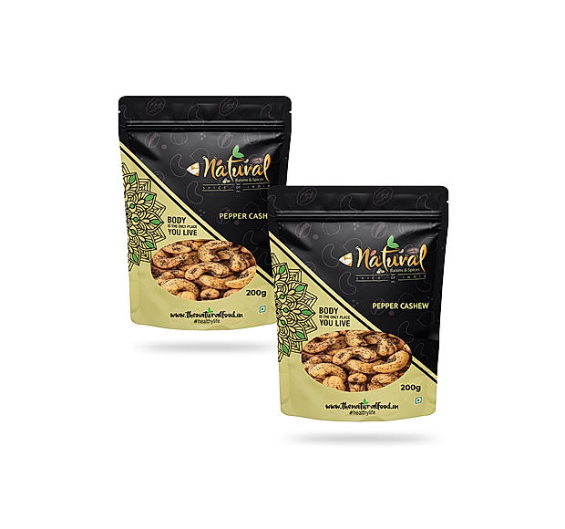 Cashew  Pepper (200 gm X 2 Combo Pack)