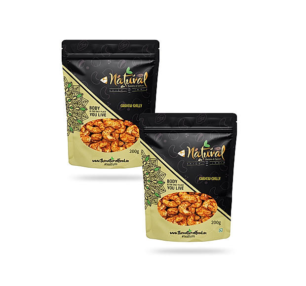 Cashew  Chilly (200 gm X 2 Combo Pack)