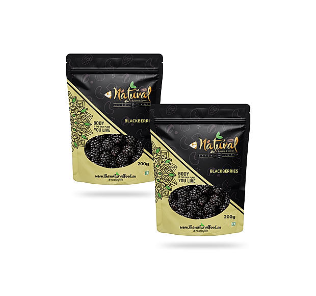 Blackberries (Premium) (200 gm X 2 Combo Pack)