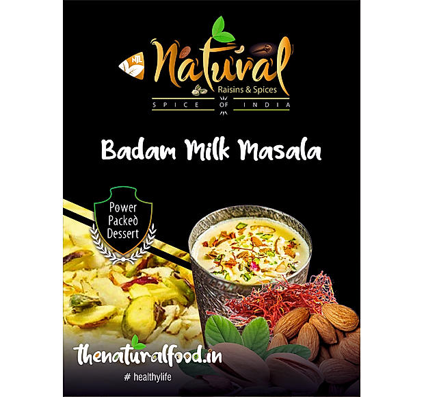 Badam Milk Mix  (100 gm of Kesar Milk Masala )