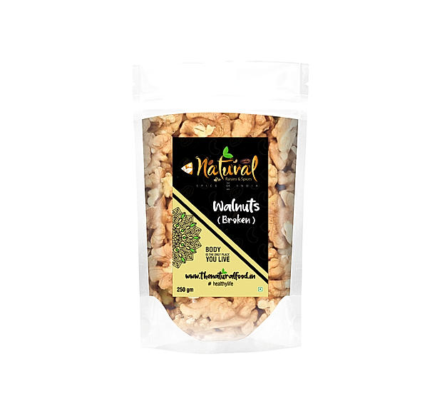 Walnut Kernels (Broken Walnuts -  Bakers Delight 250 gm)