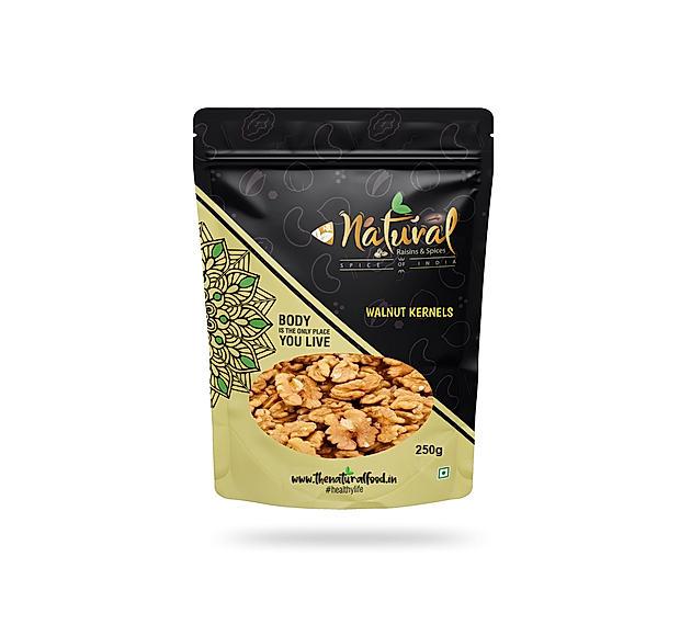 Walnut Kernels (Juicy Fresh) 250 gms Vacuum Packed