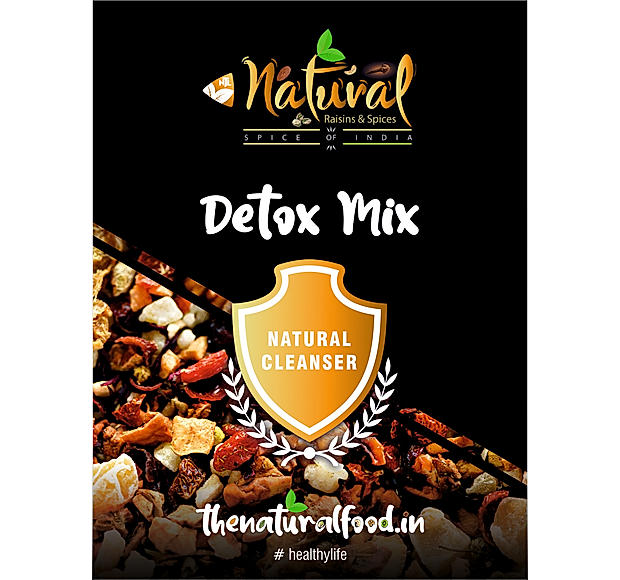 Detox Mix 400 gms (Detoxify with mix of Cranberries, Blueberries, Black Raisins, Seeds of Cucumber, Watermelon, Pumpkin & Flax)