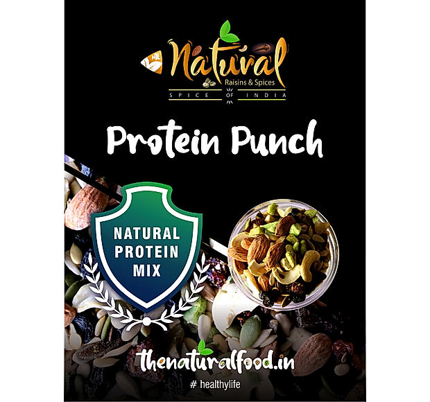 Natural Protein Punch Mix (250 gm of Protein Mix)